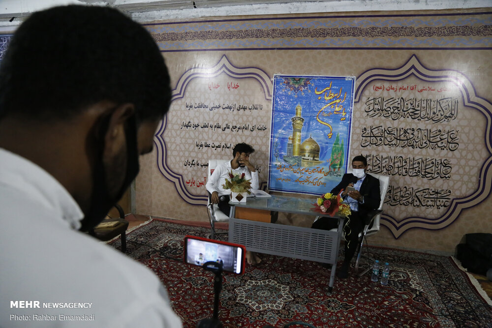 جشن مجازی عید غدیر در قرارگاه جهادی شهید قاسم سلیمانی بندرعباس