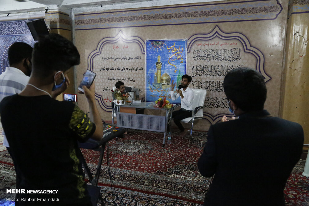 جشن مجازی عید غدیر در قرارگاه جهادی شهید قاسم سلیمانی بندرعباس