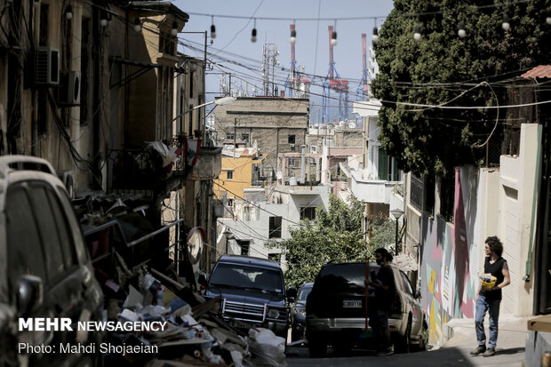 Extent of Beirut blast damage 