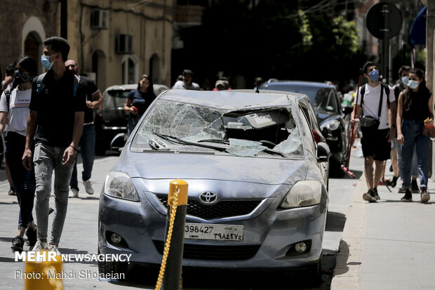 Extent of Beirut blast damage 