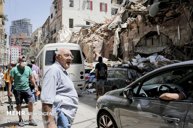 حجم خسارات انفجار بندر بیروت
