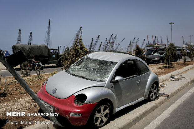 Extent of Beirut blast damage 