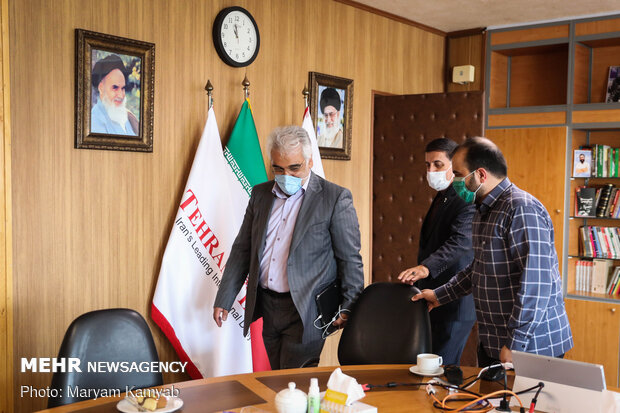 بازدید رئیس دانشگاه آزاد اسلامی از خبرگزاری مهر