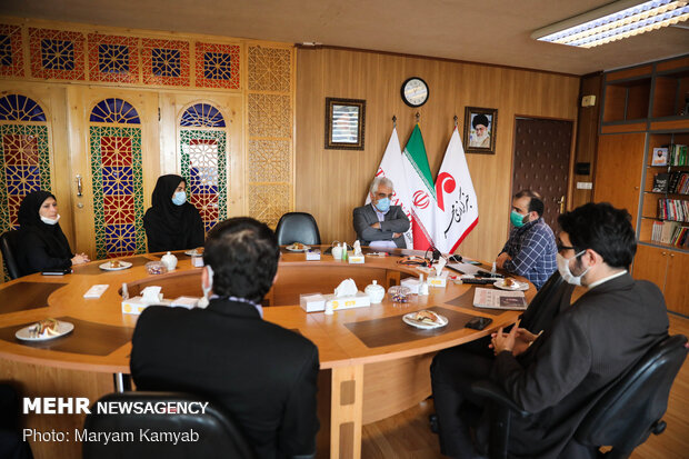 بازدید رئیس دانشگاه آزاد اسلامی از خبرگزاری مهر