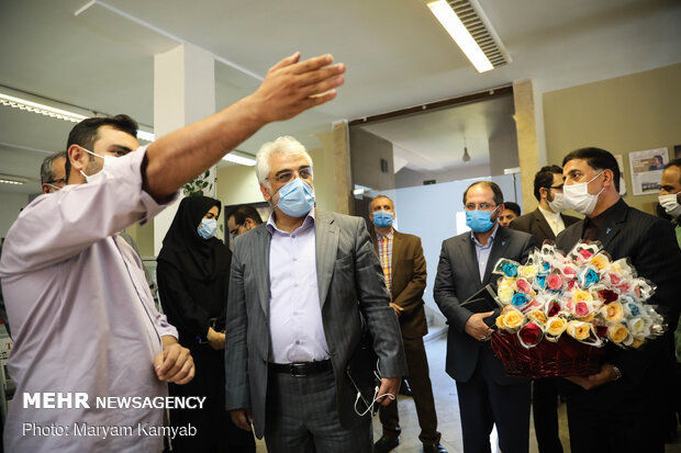 بازدید رئیس دانشگاه آزاد اسلامی از روزنامه تهران تایمز
