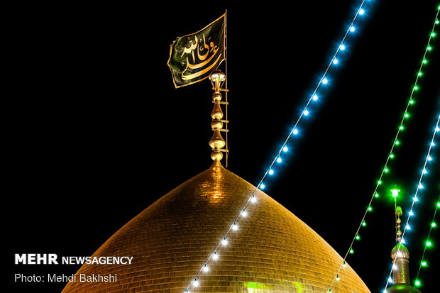 People of Qom celebrate birth anniversary of 7th Shia Imam