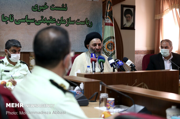 نشست خبری رئیس سازمان عقیدتی سیاسی ناجا 4