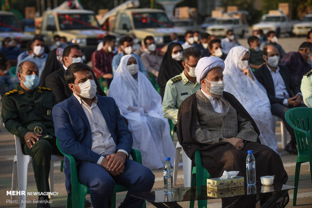 شیراز میں آسان شادی کا جشن اور جہیزکے سامان کی تقسیم