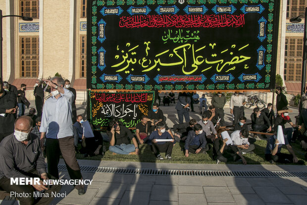 مراسم بزرگداشت فخرالذاکرین حاج فیروز زیرک کار در تبریز