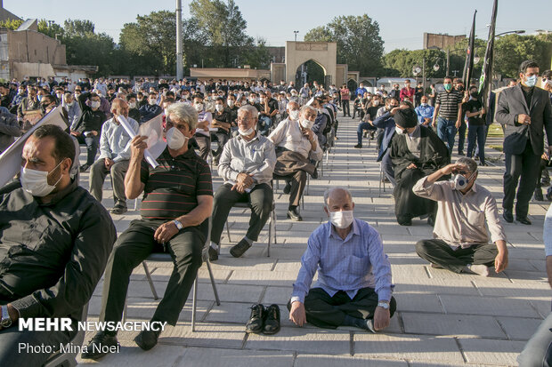 مراسم بزرگداشت فخرالذاکرین حاج فیروز زیرک کار در تبریز