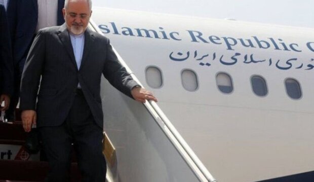 FM Zarif arrives in Madrid