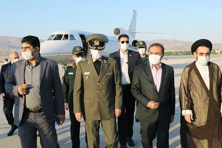 ایرانی وزیر دفاع لرستان پہنچ گئے