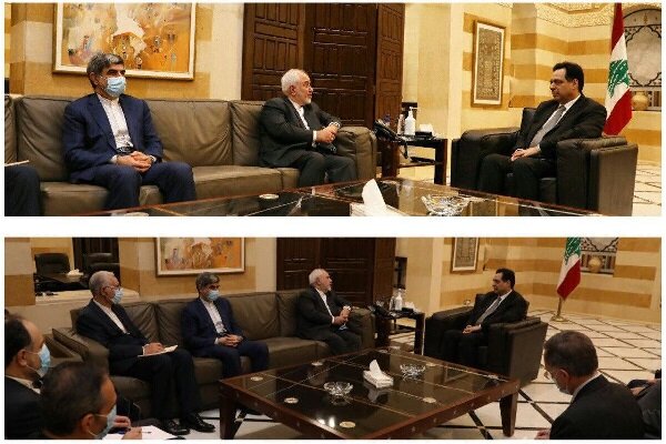 Some seeking to destabilize Lebanon, Zarif tells Diab