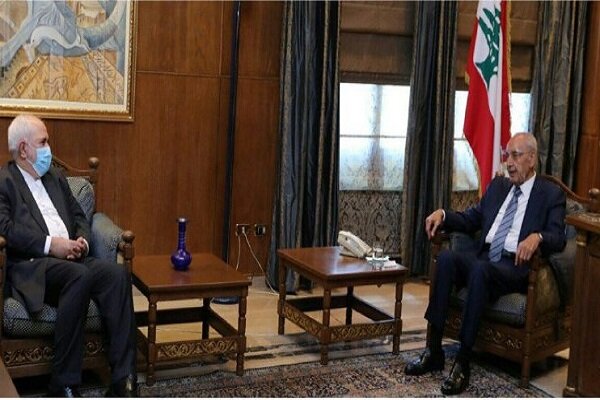 ظریف با رئیس پارلمان لبنان دیدار کرد