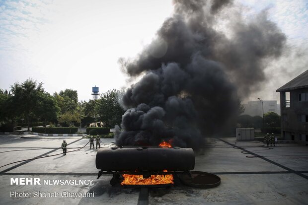 مراسم افتتاح ایستگاه ۱۳۲ آتش نشانی شهر تهران