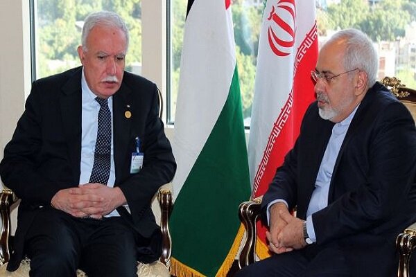 Zarif emphasizes Iran’s support for Palestinians