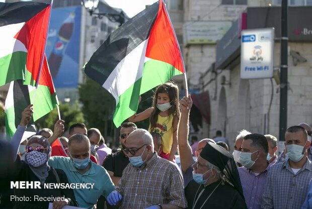 واکنش فلسطینیان به خیانت بن‌زائد