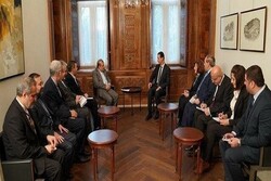 Diplomat discusses latest developments with Syria's Assad