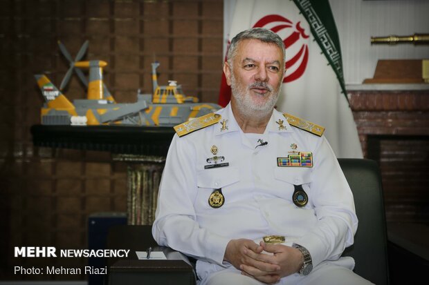 بارجة "شيراز" للاستطلاع ستنضم إلى أسطول الجيش الإيراني بحلول العام المقبل
