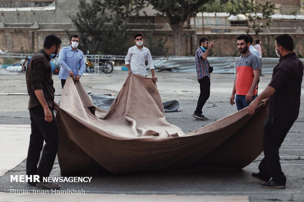 Preparations for Muharram across Iran
