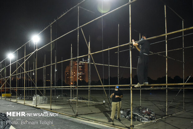 آماده سازی تکایا و هیئت ها برای برگزاری عزاداری محرم