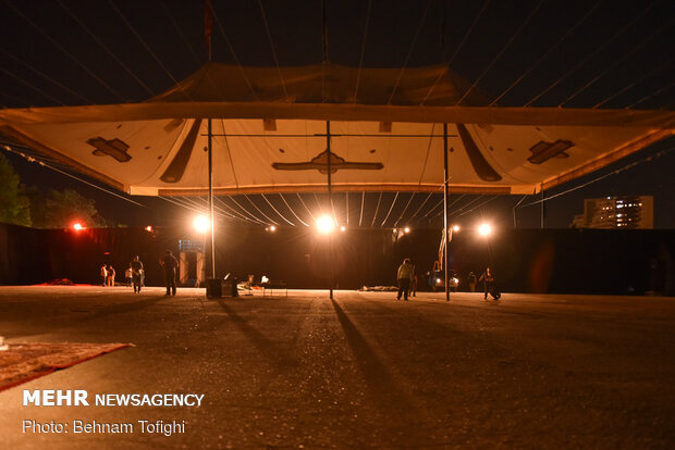 آماده سازی تکایا و هیئت ها برای برگزاری عزاداری محرم