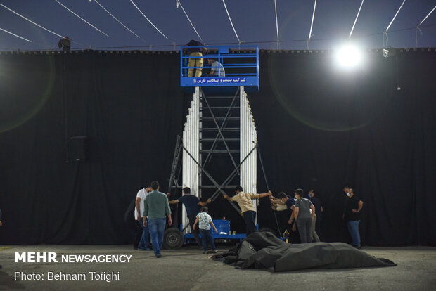 آماده سازی تکایا و هیئت ها برای برگزاری عزاداری محرم