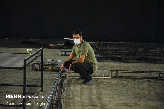 آماده سازی تکایا و هیئت ها برای برگزاری عزاداری محرم