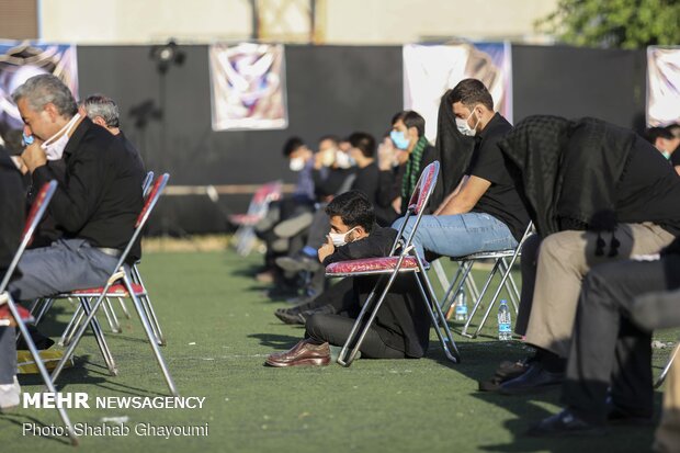عزاداری روز اول محرم در ورزشگاه شهید سعیدی