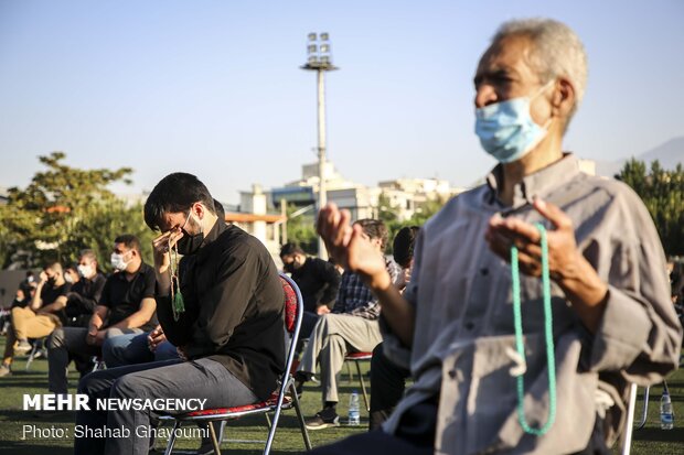 عزاداری روز اول محرم در ورزشگاه شهید سعیدی