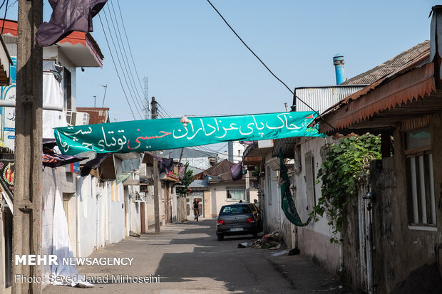 «هرخانه، یک حسینیه، یک پرچم» - رشت