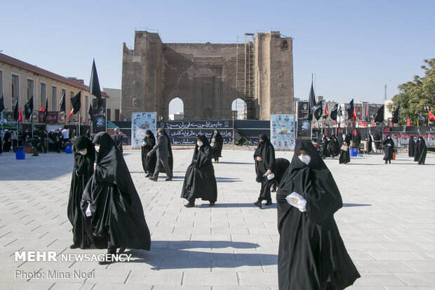 Muharram mourning in Mosalla of Tabriz
