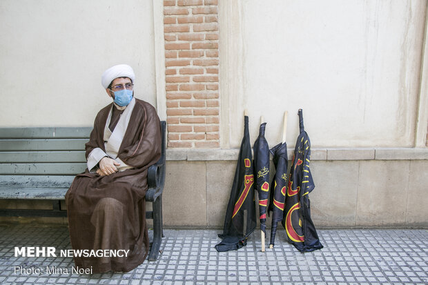 ضبط برنامه « تکیه محرم » ویژه عزاداری مجازی محرم