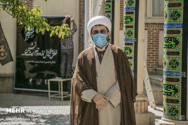 ضبط برنامه « تکیه محرم » ویژه عزاداری مجازی محرم