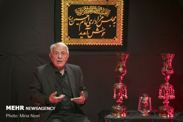 ضبط برنامه « تکیه محرم » ویژه عزاداری مجازی محرم