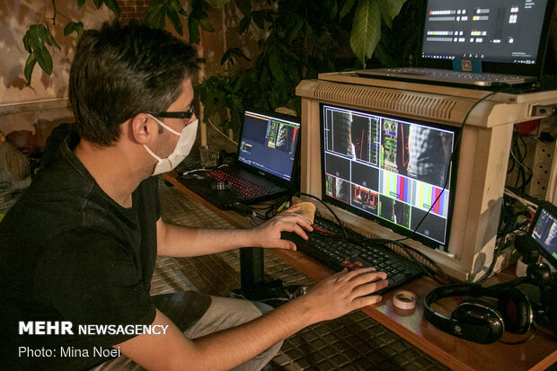 ضبط برنامه « تکیه محرم » ویژه عزاداری مجازی محرم