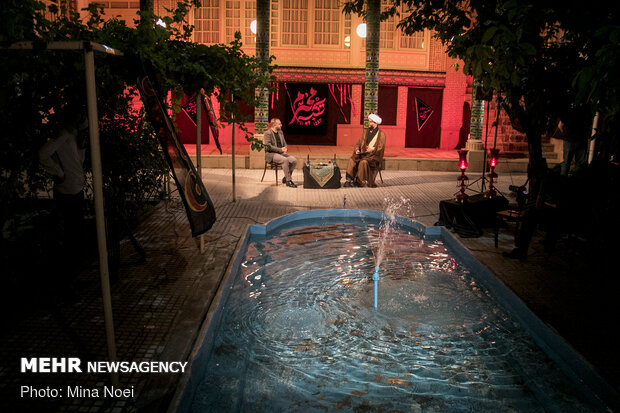 ضبط برنامه « تکیه محرم » ویژه عزاداری مجازی محرم