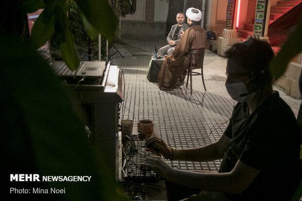 ضبط برنامه « تکیه محرم » ویژه عزاداری مجازی محرم