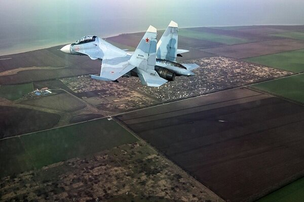 جنگنده روسیه هواپیمای جاسوسی آمریکا را رهگیری کرد