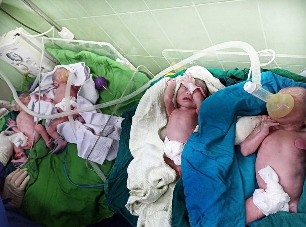هزینه زایمان نوزادان در بیمارستان امام رضا(ع) رایگان است
