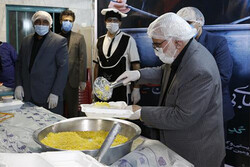 افتتاح نخستین آشپزخانه طرح «اطعام حسینی» با حضور رئیس کمیته امداد