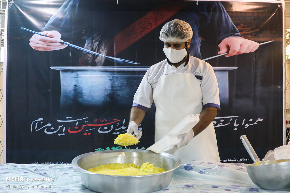 حسینی اطعام کے منصوبہ کے تحت بڑے کچن کا افتتاح
