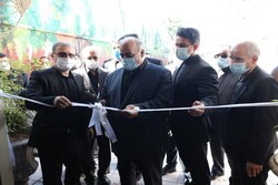 افتتاح واحد تولیدی ماسک سه‌لایه در کرمانشاه