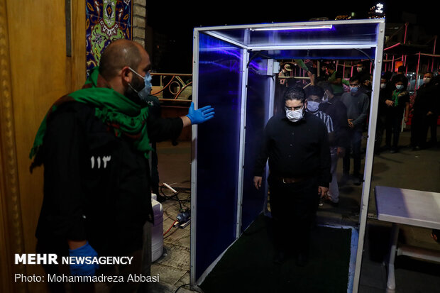 Third night of Muharram mourning in Tehran