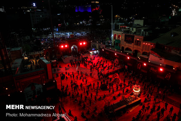 Third night of Muharram mourning in Tehran