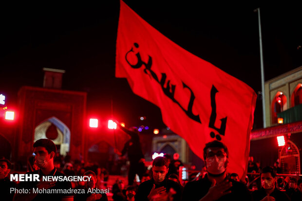 Third night of Muharram mourning in Tehran