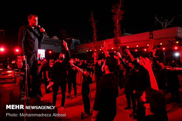 Third night of Muharram mourning in Tehran
