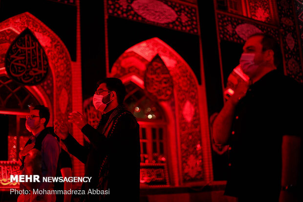 العزاء الحسيني في الثاني من محرم بشمال طهران