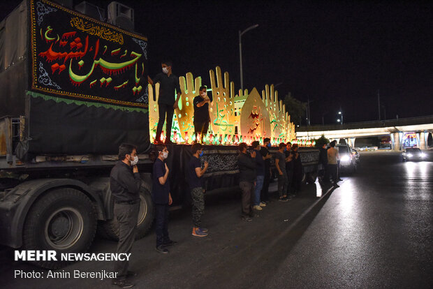 Muharram ceremonies in Shiraz