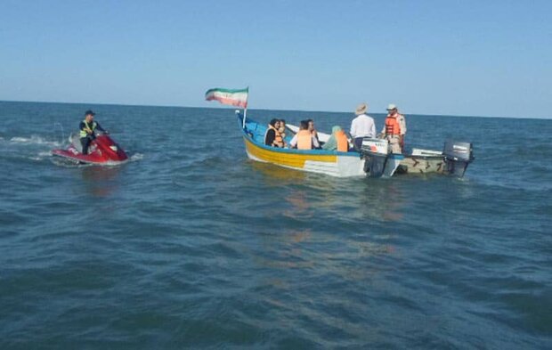 کنترل تردد بیش از ۸۰۰ فروند شناور تفریحی در شهرستان مرزی آستارا